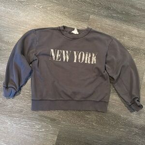 H+M New York sweater